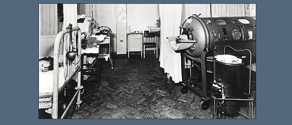 From 1951 to 1954, before the Salk vaccine, polio caused 65,000 cases of paralysis in the United States.
