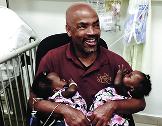 Henri Ford (Fel ’89, ’93) successfully led the first separation of conjoined siblings in Haiti. He keeps in touch with the Bernard girls.