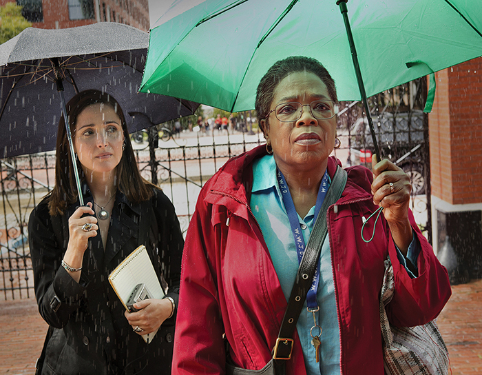 The relationship between Skloot (played by Rose Byrne) and Henrietta Lacks’s daughter Deborah Lacks (Oprah Winfrey) is a major narrative thread in the HBO adaptation of Skloot’s book. 