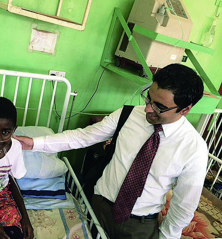 Purohit is the only cardiologist in Malawi.
